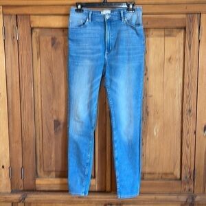 H&M Light Blue High Rise Cotton Viscose Jeans-Pants Sz. 6